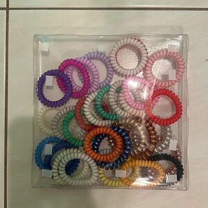 Brand new spiral hair ties